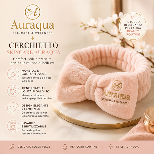 Auraqua Beauty Heandband - Cerchietto Skincare